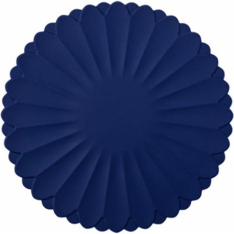 Sous-Plat Silicone Résistant à la Chaleur - Dessous de Plat Anti-Dérapant pour Cuisine et Table (Bleu,18 cm / 7,09 Pouces) (1/5)