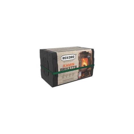 REKORD Braunkohlebriketts 10kg Kaminbriketts Kamin Kohle Briketts Brennstoff