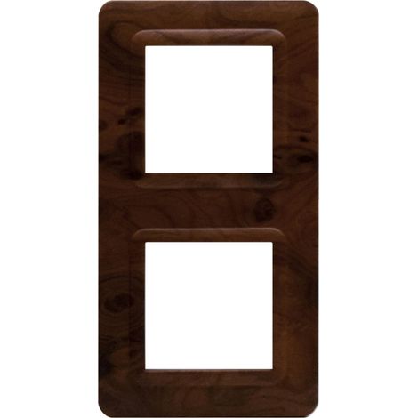 Placca Tecn.44 Radica Opaca 2+2M AVE 44P34RD