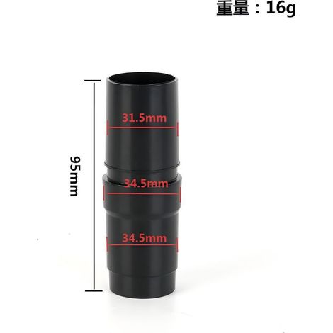 Komplettes Adapterset für Haushaltsstaubsauger: Bürstenkopfadapter von japanischer auf europäische Ausführung. (1/3)