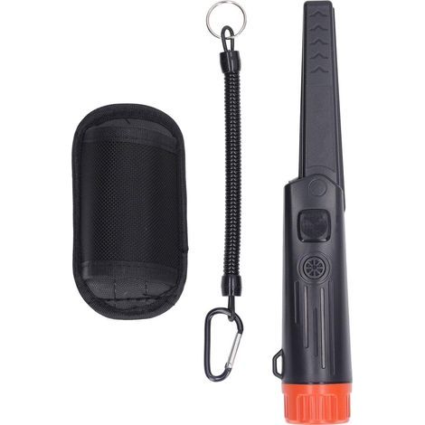 Pinpointer De Détecteur De Métaux, Détecteur De Métaux De Détection à 360 ° à 3 Modes avec Lumière LED, Baguette De Pointeur De Broche Portable étanche Professionnelle(Noir) (1/5)