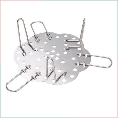 Support à Vapeur - Acier Inoxydable 304 - Pour Marmites de 7 à 10 Pouces - Extensible et Pliable - 1 Pièce (1/4)