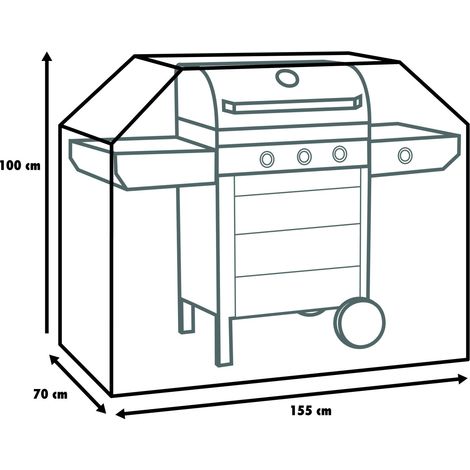 Primaster Schutzhülle für Gasgrills Grillwagen Abdeckung BBQ Sleeve Grillhaube (1/3)