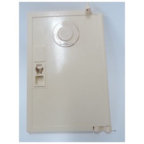 Porte équipée de l'embase de téléreport pour coffret simple S22 avec sigle éclair (EDF 69.80.477) MAEC 0945011