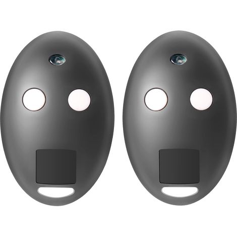 2PCS Télécommande de Portail, Télécommande Portail 433 MHz Rolling Code Compatible BFT MITTO2- Mitto2 M, MITTO2A/4A, KLEIO B, TRC1/2/3, 2 canaux pour Portail Automatique et Garage (1/5)
