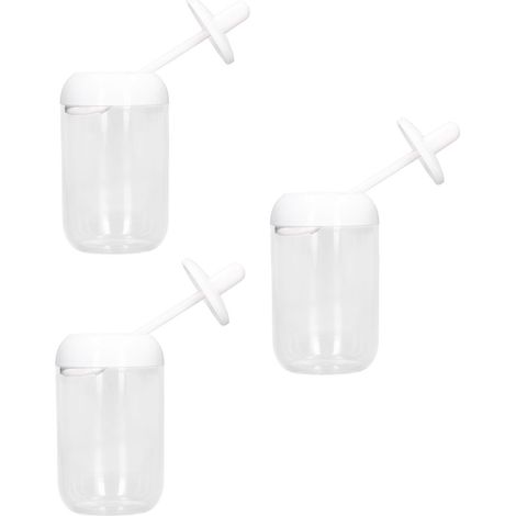 3-teiliges Gewürzset mit Löffel, transparente Gewürzflasche, versiegelter Gewürzbehälter für die Küche (1/5)