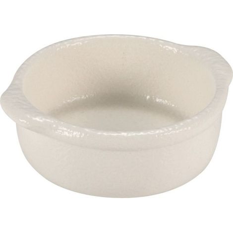 Le Coq Rupis Tegamino finger food set 6 stoneware Bianco 7x8