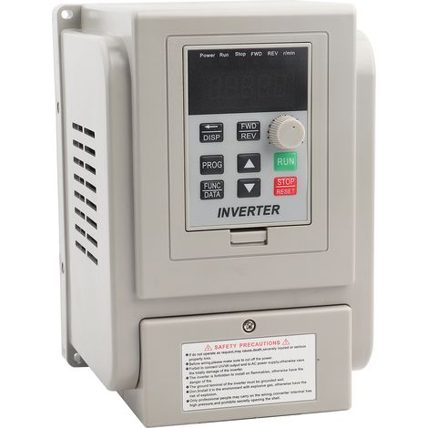 Variateur de vitesse VFD 4.0KW, convertisseur de moteur AC, entrée monophasée 220V, sortie triphasée 220V