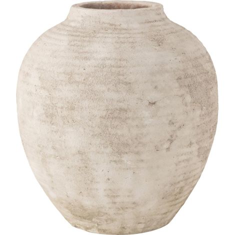 Vase Design Jarre "Agora" 50cm Beige (1/3)