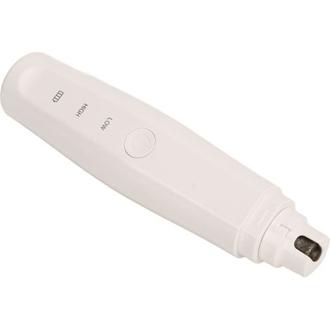 Lime à ongles électrique rechargeable à 2 vitesses pour chiens et chats - Appareil de toilettage indolore (1/5)