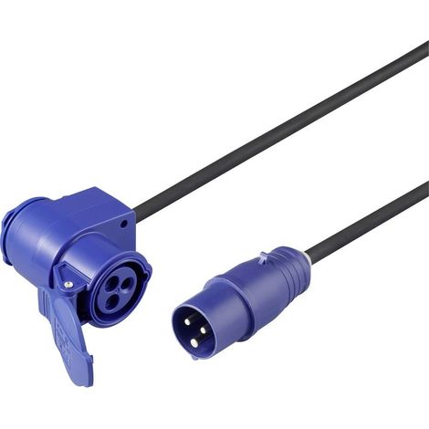 Sygonix SY-6684364 Alimentazione Prolunga 16 A Blu, Nero 3 m H07RN-F 3G 2,5 mm² (1/3)