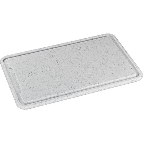 Zassenhaus Tabla de cortar moderna gris claro 27 cm