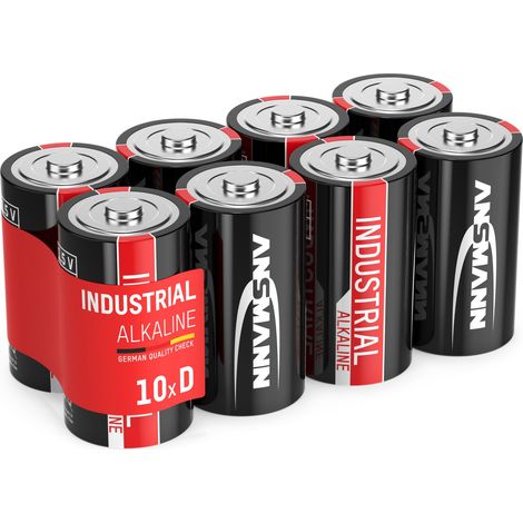 ANSMANN Piles alcalines LR20 Industrial (10 pces) (1/10)