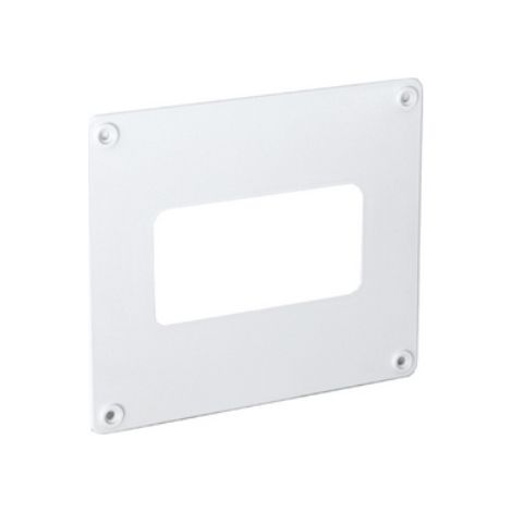 COPRIFORO IN ABS PER TUBI RETTANGOLARI mm 120x60 FIRST