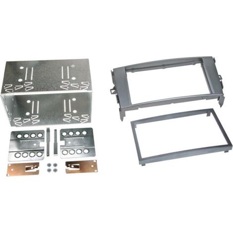 Kit Support autoradio compatible avec Toyota Auris 07-12 Anthracite