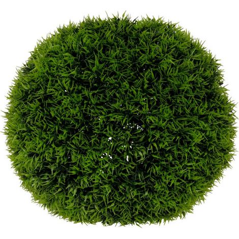 Boule d'Herbe Artificielle "Carly" 27cm Vert (1/2)