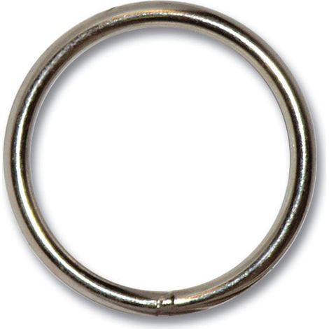 Anello saldato tondo zincato AVL 4x30 mm