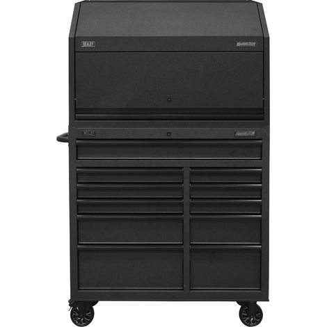 Sealey Superline PRO® Hutch Toolbox & Rollcab Combo 1030mm 11 Drawer AP41HBESTACK (1/5)