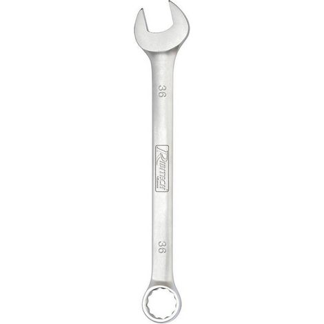 Clé Mixte 36 mm - Acier 40Cr-V - Embout Ouvert et Fermé - Résistante et Durable - D-Work