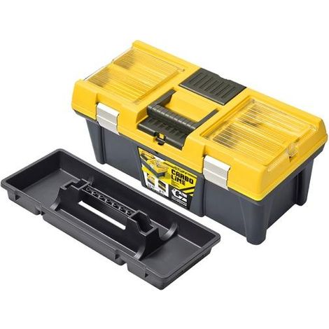'Patrol Group skr20s pscarzolpg001 maletín de herramientas caja de herramientas Tool Box Caja de herramientas Angel Caja de aluminio de clic semi profesional 20 XL, amarillo
