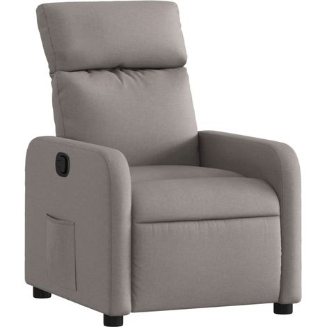Maison Exclusive - Relaxsessel Taupe Stoff