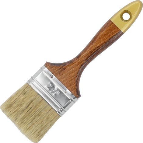 Flachpinsel Englisch Profi 62 mm Naturborsten