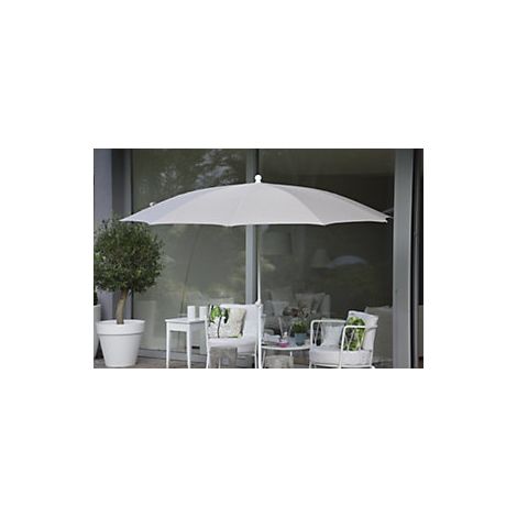 kaiserkraft  Ombrellone  rotondo  Ø 2800 mm  telaio bianco 