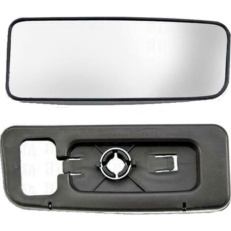 Inserto de espejo inferior derecho Mercedes Sprinter II 906 2006- Volkswagen Crafter 30 35 50 2006-2016 - 2E1857588A 2E1857588E - 9572558E (1/4)