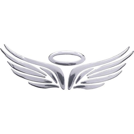 Autoemblem-Aufkleber, Farbe Silber