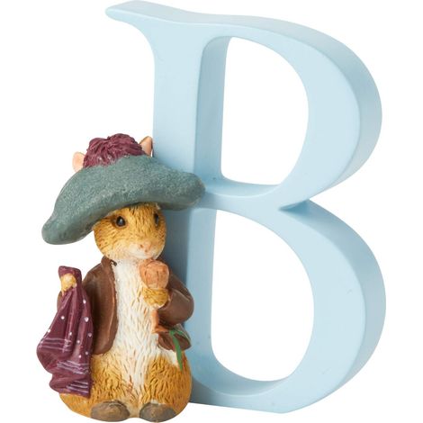 Enesco Beatrix Potter Benjamin Bunny con la lettera B (1/3)