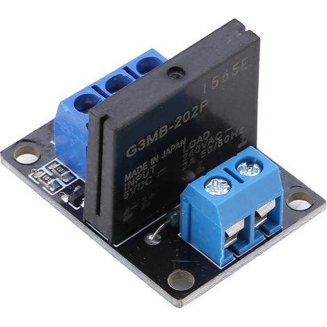 1-Kanal-Halbleiterrelaismodul mit Sicherung, Low-Level-Trigger 2A (5V) (1/5)
