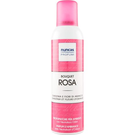 Profumatore per Ambiente Spray Bouquet Rosa 250 ml Nuncas (1/5)