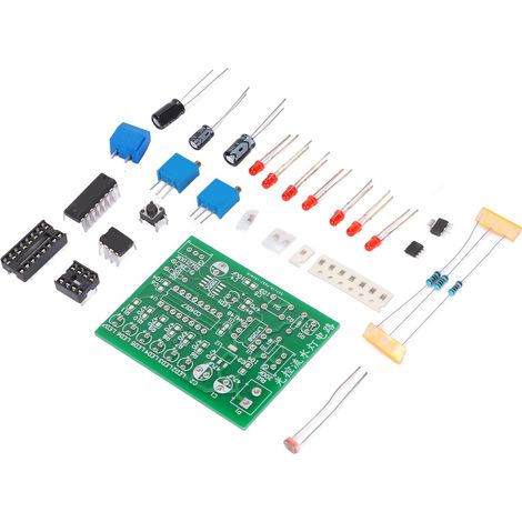 Lichtsteuerungs-Schaltungsmodul-Kit für Wasserlampen, spezielle Prüfplatine für Elektronikwettbewerbe (1/5)