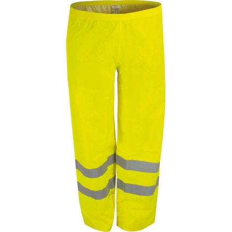 Pantaloni Pioggia Alta Visibilità Giallo Taglia 3Xl, Colore Giallo