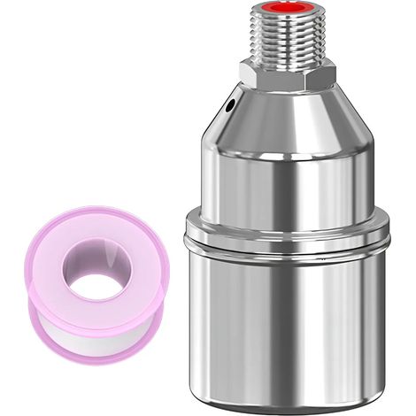 Vanne de régulation d'eau en acier inoxydable avec entrée de 1/2 pouce (1/5)