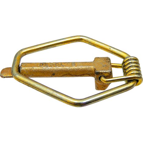 Goupille de sécurité 10,5 mm 45 mm acier galvanisé 18769