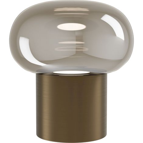 Eglo Tischleuchte Bravino GU10 Ø15 cm bronze/braun Lampen (1/3)