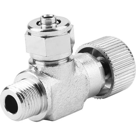 Robinet à Pointeau pour Réservoir d'Aquarium pour Régulateur De Co2 De Système d'Aquarium(Vanne de garniture à tête unique,1) (1/5)