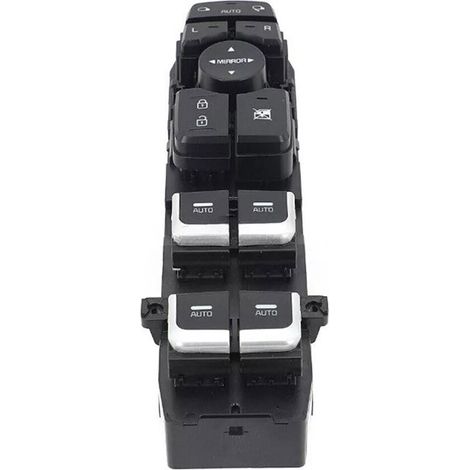 La référence 93570C5GC0WK convient au commutateur principal de lève-vitre électrique avant gauche pour Kia Sorento 15-22 4AUTO. (1/4)