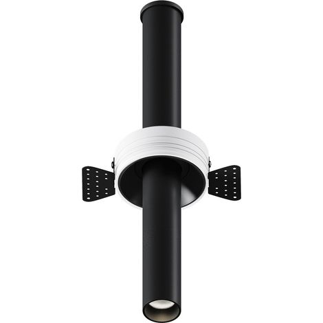 Maytoni Focus T Faretto da incasso senza cornice da 30 cm, nero 3000K, 460 lm (1/2)