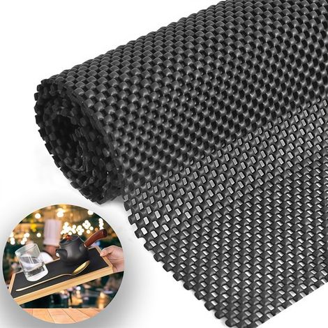 Tapis antidérapant multifonction en PVC, 80 x 129 cm, insert antidérapant pour tiroirs, maison, bureau, voiture, palettes et étagères (1/5)