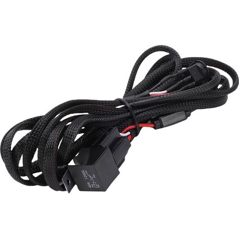 Kit de Faisceau de Câbles 2sar, Relais et Camion 30Alade, UTV, ATV, Andoat – Faisceau de Phares Antibrouillard Tout-terrain avec Longueur de Câble de 2,5 M (1/5)