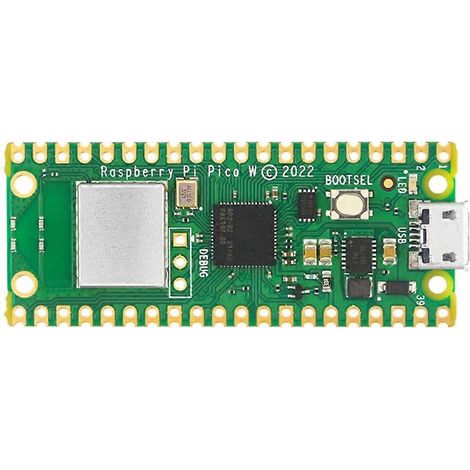 Flexibles Mikrocontroller-Board mit WLAN-Modul und RP2040-Chip-Entwicklungsboard