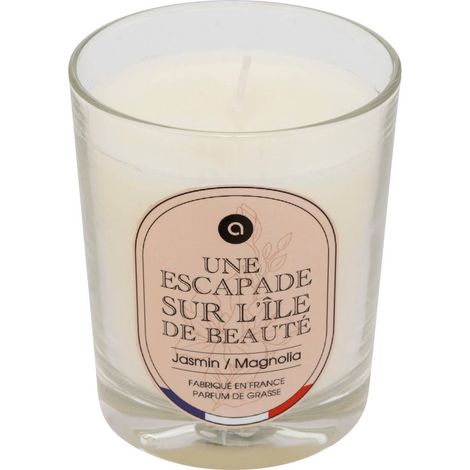 Bougie parfumée Nibi jasmin et magnolia 180g - Atmosphera créateur d'intérieur