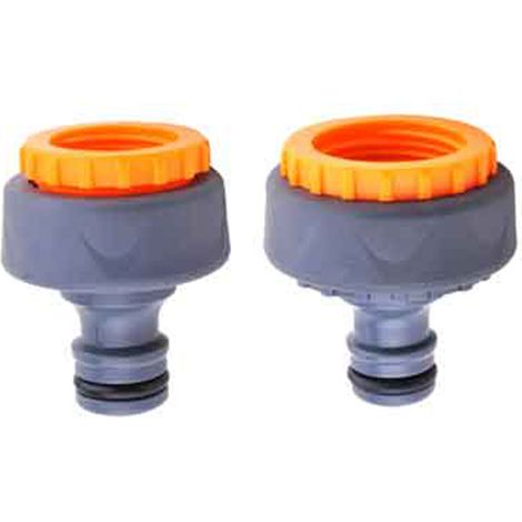 PRESA RUBINETTO ATTACCO FILETTATO TUBO ACQUA GIARDINO 3/4"F+RID. 1/2" IDEAL STAR