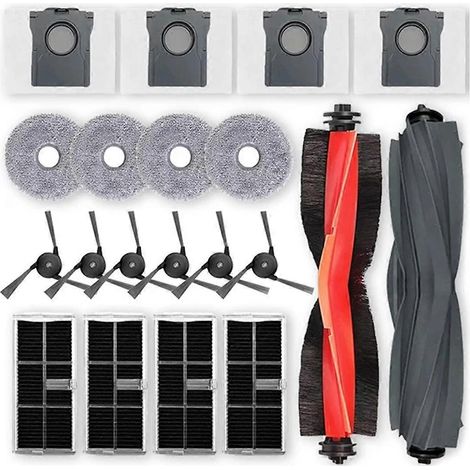 Pièces de rechange et accessoires pour Bot X40 Ultra / X40 Pro / S30 Pro Ultra : brosse principale, filtre HEPA, sac à poussière (1/5)