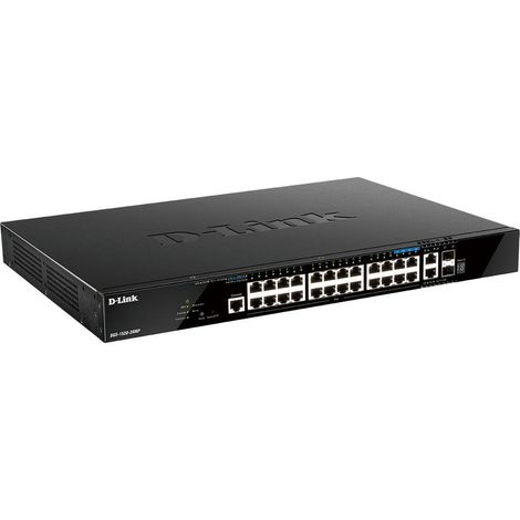 D-Link Switch DGS-1520-28MP con 20 porte 10G Ethernet (100/1000/10000) Colore Nero (1/2)