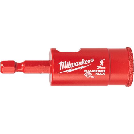 Milwaukee Diamond Crown Hex 20mm Diamantbohrer (1/2)