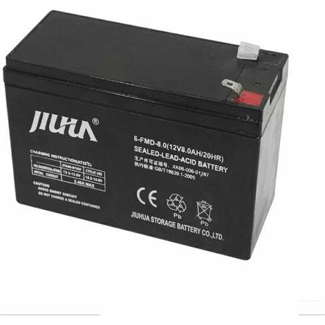 Batteria 8 Ah, Polo Positivo a SX, L. mm 150, P. mm 65, H. mm 95