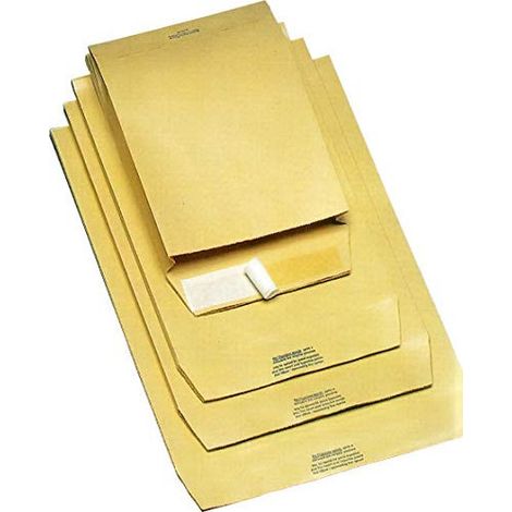 Blasetti Bolsas de Sacco Monodex Beige con Tira Adhesiva en Papel Kraft - 30x40 cm - 120 g/m² - Paquete de 500 Unidades